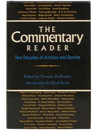 Item #2336618 The Commentary Reader: Two Decades of Articles and Stories. Norman Podhoretz,...