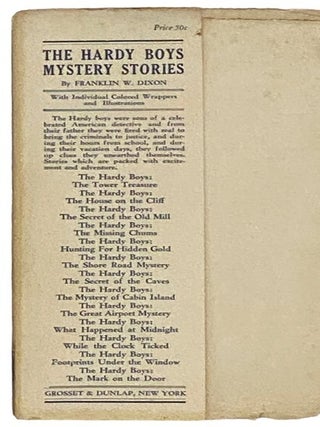 The Mystery of Cabin Island (The Hardy Boys Mystery Stories, Book 8)