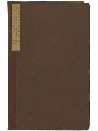 Item #2337438 A Vindication of the Histories of the Old and New Testament. In Answer to the...