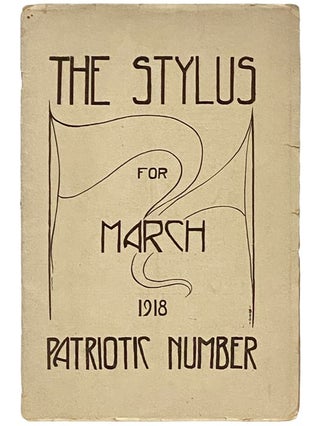 Item #2337808 The Stylus, Vol. V, No. 1, March, 1918. Students of the Brockport Normal School