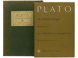 Item #2338205 The Collected Dialogues of Plato, Including the Letters, with Introduction and...