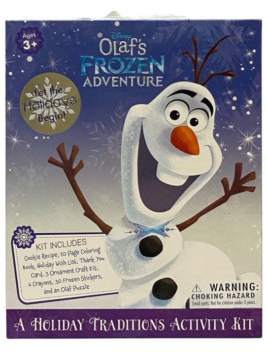 Item #2339655 Disney Olaf's Frozen Adventure: A Holiday Traditions Activity Kit. Disney.