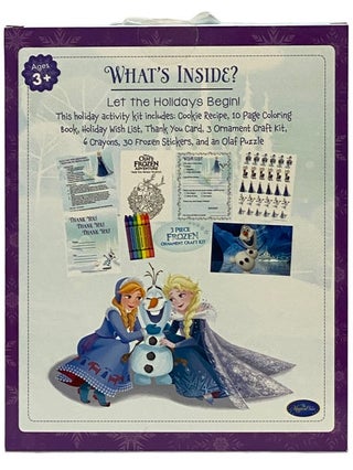 Disney Olaf's Frozen Adventure: A Holiday Traditions Activity Kit