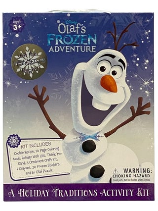 Item #2339669 Disney Olaf's Frozen Adventure: A Holiday Traditions Activity Kit. Disney
