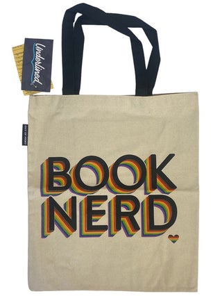 Item #2339820 Book Nerd Pride Canvas Tote. Out of Print