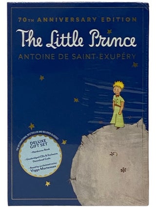 Item #2339962 The Little Prince Deluxe Gift Set Book & CD (70th Anniversary Edition). Antoine De...