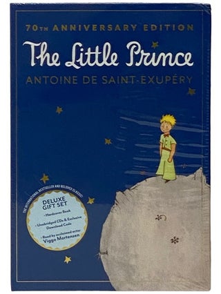 Item #2339962 The Little Prince Deluxe Gift Set Book and CD (70th Anniversary Edition). Antoine...