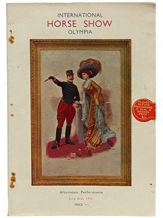Item #2340033 The International Horse Show with Which is Associated The Institute of the Horse...
