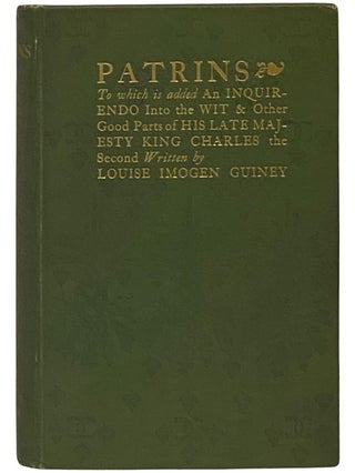 Item #2340164 Patrins: To Which is Added an Inquirendo Into the Wit and Other Good Parts of His...