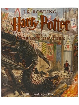 Item #2340190 Harry Potter and the Goblet of Fire: Illustrated Edition (Year 4). J. K. Rowling
