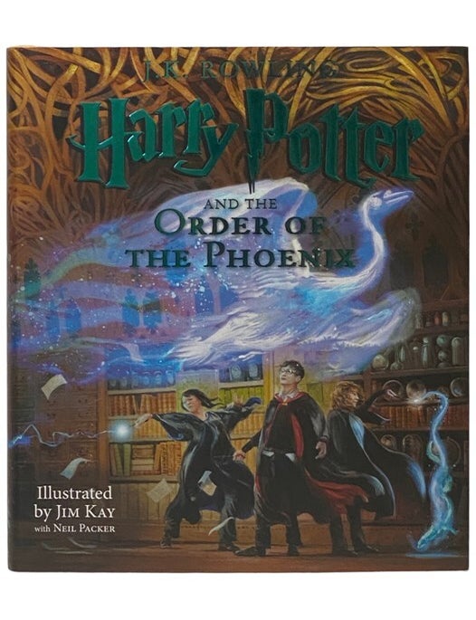 Item #2340191 Harry Potter and the Order of the Phoenix: Illustrated Edition (Year 5). J. K Rowling.