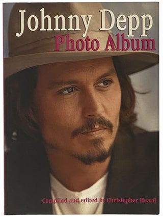 Item #2340642 Johnny Depp Photo Album. Christopher Heard