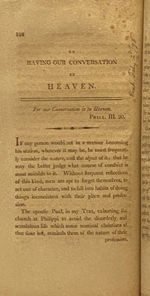 Discourses, on Various Subjects, Intended to Have Been Delivered in Philadelphia. to which are added, Some Others, Selected from the Same Author.