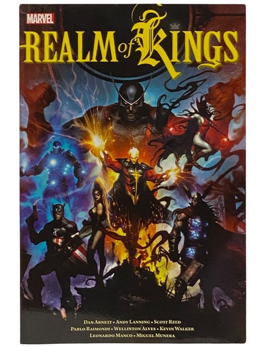 Item #2340990 Realm of Kings (Marvel). Dan Abnett, Andy Lanning, Scott Reed.