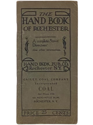 Item #2341129 The Hand-Book of Rochester, for 1924 [Handbook] [New York
