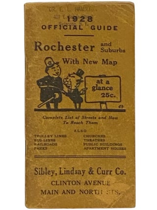 Item #2341131 Official Guide to Rochester and Suburbs, 1928 [New York