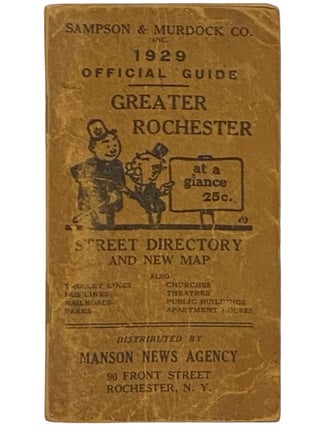 Item #2341132 Official Guide to Rochester 1929 [New York
