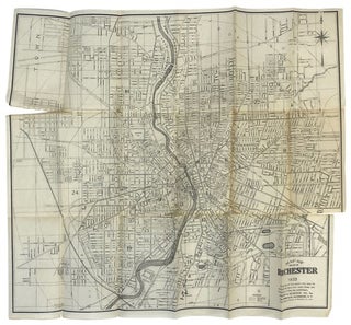 Item #2341141 Black-and-White Fold-out Map of the City of Rochester, 1933 [New York