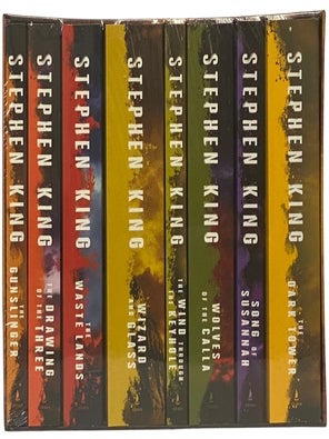 The Dark Tower Series in Eight Volumes: The Gunslinger; The Drawing of the Three; The Waste. Stephen King.