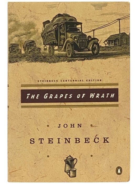 The Grapes Of Wrath By John Steinbeck – Acceptable Condition Paperback (1976, Penguin)