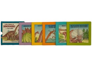 Item #2342026 Little Library of Dinosaurs, in Five Volumes: Armored Dinosaurs; Giant Dinosaurs;...