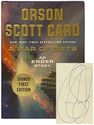 Item #2342198 A War of Gifts (An Ender Story). Orson Scott Card