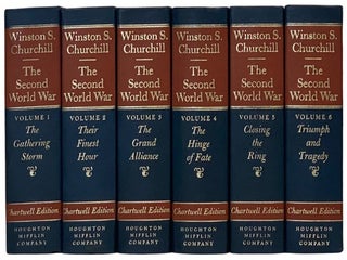 The Second World War Six Volume Set: Their Finest Hour; The Gathering Storm; The Hinge of Fate;. Winston S. Churchill, Shirer, Spencer.