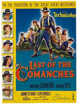 Item #2342370 Last of the Comanches Movie Poster