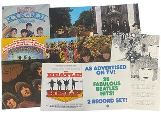 Item #2342375 Beatles Clothesline Complete 20 Album Cover Set