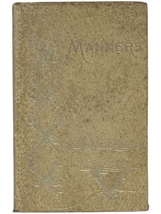 Item #2342840 Manners. R. W Emerson, Ralph Waldo