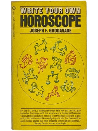 Item #2342844 Write Your Own Horoscope. Joseph F. Goodavage