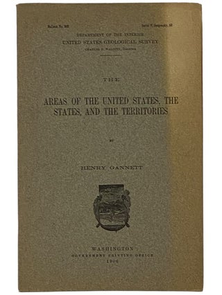 The Areas of the United States, the States, and the Territories (Department of the Interior...