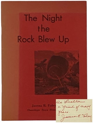 Item #2343414 The Night the Rock Blew Up. Jasena R. Foley, Rappleye