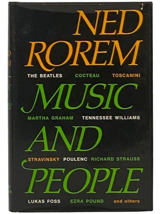 Item #2343487 Music and People. Ned Rorem