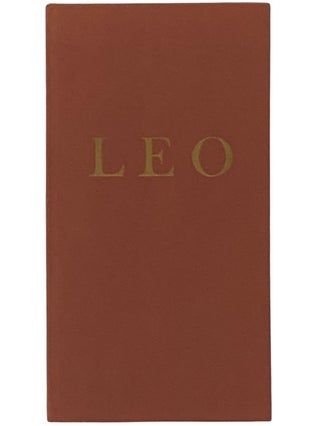 A Tribute to Leo H. Joachim, November 17, 1958, The Commodore Hotel, New York City