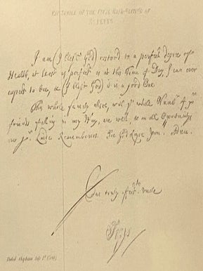 Diary and Correspondence of Samuel Pepys, F.R.S., Secretary to the Admiralty in the Reigns of Charles II. and James II., the Diary Deciphered by the Rev. J. Smith, A.M. from the Original Shorthand Ms. in the Pepysian Library. with a Life and Notes. New Edition, in Four Volumes.