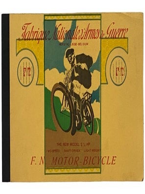 Item #2345218 The New Model 2 1/2 HP Two-Speed -- Shaft-Driven Light-Weight F.N. Motor-Bicycle...