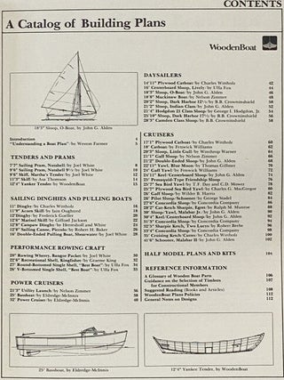Fifty Wooden Boats: A Catalog of Building Plans, Volume I [1]