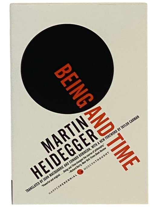Item #2346334 Being and Time (Harper Perennial Modern Thought Series). Martin Heidegger, John Macquarrie, Edward Robinson, Taylor Carman.