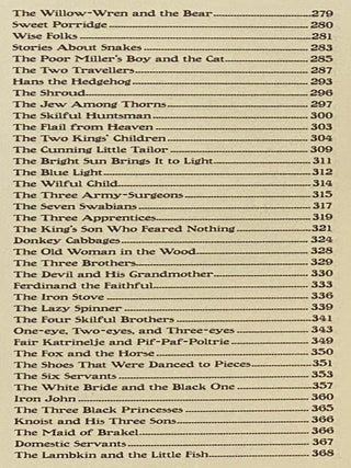 Brothers Grimm Fairy Tales: An Anthology of Classic Tales