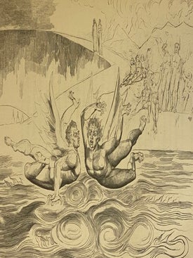 The Inferno from La Divina Commedia of Dante Alighieri