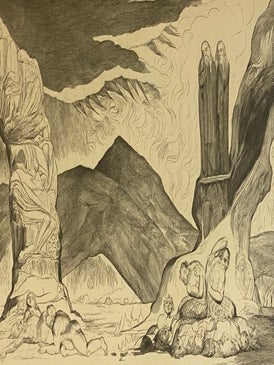 The Inferno from La Divina Commedia of Dante Alighieri
