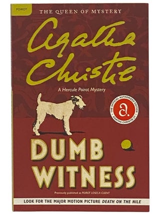Item #2348265 Dumb Witness: A Hercule Poirot Mystery. Agatha Christie