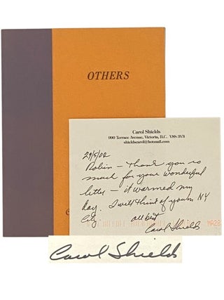 Item #2348714 Others. Carol Shields