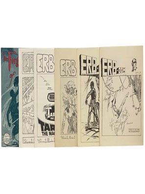 Item #2348807 Edgar Rice Burroughs Fanzine Ephemera Archive: ERB-dom, Twenty-Issue Continuous...