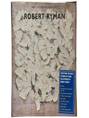 Item #2348818 Robert Ryman Art Ed Books and Kit. Janet Boris, Robert Ryman