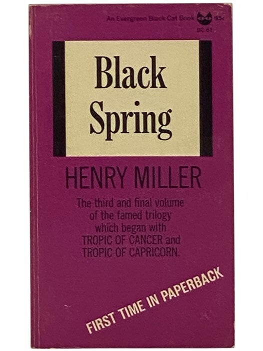 Black Spring | Henry Miller | 1st Printing