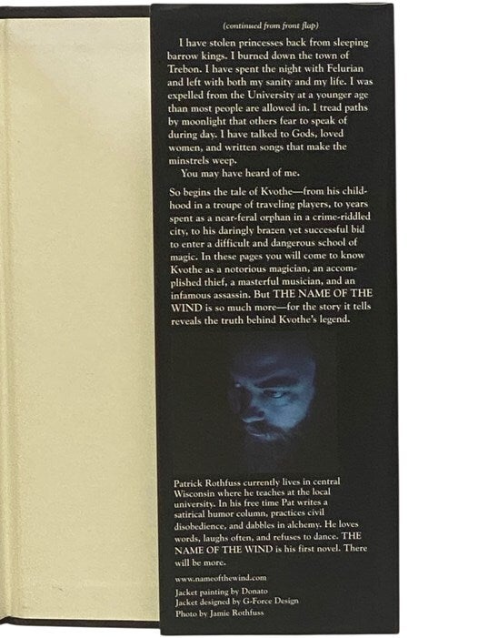 The Name of the Wind The Kingkiller Chronicle: Day One Daw Book ...