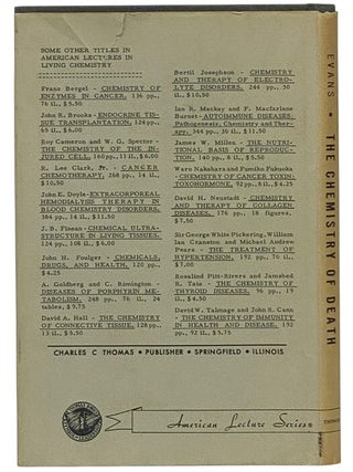The Chemistry of Death (American Lecture Series Publication Number 544)