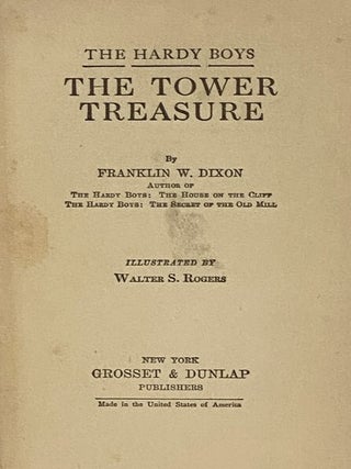 The Tower Treasure (The Hardy Boys Mystery Stories Book 1)